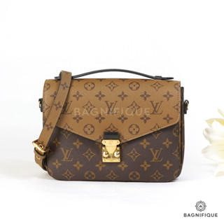 LOUIS VUITTON METIS PM REVERSE MONOGRAM CANVAS GHW