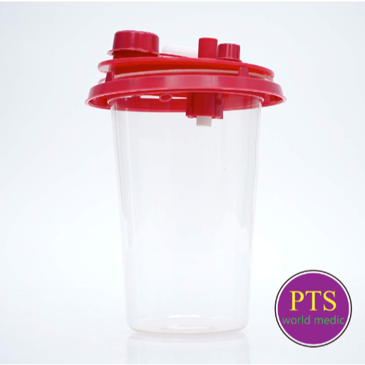 Medivac CRD Liner Suction (ใช้แล้วทิ้ง-แดง)