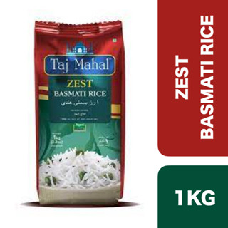 Taj Mahal Zest Basmati Rice 1kg ++  ทัชมาฮาลเซสท์ข้าวบาสมาติ 1กก.