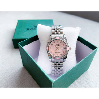 พร้อมส่งในไทย*นาฬิกา Rolex ล้อมเพชร