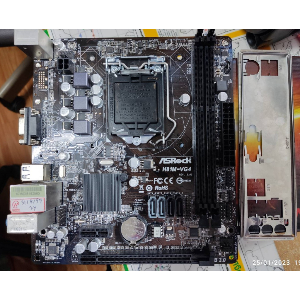 Mainboard (เมนบอร์ด) 1150 Asrock H81M-VG4