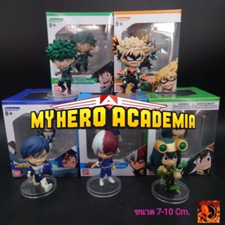 โมเดล มาย ฮีโร่ อคาดิเมีย My Hero Academia งานกล่อง (China)  ขนาด 7-10 Cm. มิโดริยะ บาคุโก  โทโดโรกิ  มีของพร้อมส่ง