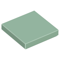 LEGO PART No: 3068b (ชิ้นส่วนเลโก้) Tile 2 x 2 with Groove