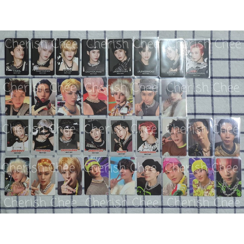 [พร้อมส่ง] NCT 127 - RANDOM TRADING CARD SET A B 질주 STREET 2 baddies