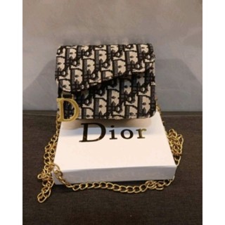 **พร้อมส่ง** กระเป๋า Dior card holder ใบจิ๋ว รุ่นฮิต พร้อมกล่อง I LOVE SHOPEE