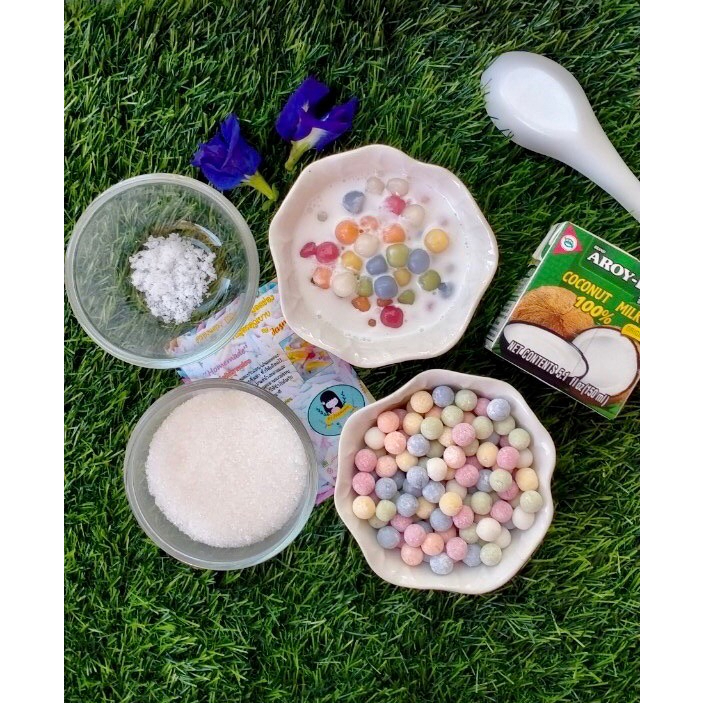 ชุดBox Setบัวลอยข้าวเหนียวผักผลไม้รวมHome madeต้นตำรับสูตรคุณยายBy jasmineไม่ต้องปั่น ไม่ต้องหาวัตถุดิบ สะดวก ง่าย อร่อย ราคา ถูกที่สุด ดีลบีเคเค แกลเลอรีภาพที่ 6