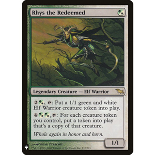 [MTG] Rhys the Redeemed [MB1] [MULTI] [RARE] [NORMAL] [ENG] (การ์ดเมจิค / Magic the Gathering)