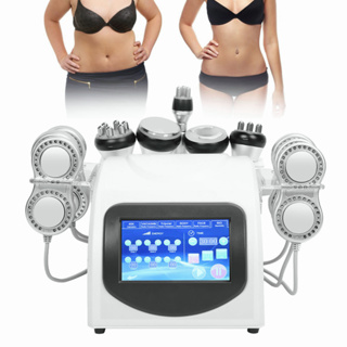 [คลังสินค้าใส] 6 in 1 RF Fat Burning Body Slimming Machine Ultrasonic Anti Cellulite Beauty Machine 110‑240V