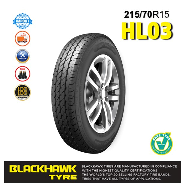 ยางรถยนต์ ยี่ห้อ Blackhawk รุ่น HL03 เบอร์ 21570R15 ปี2022 - savetyre ...