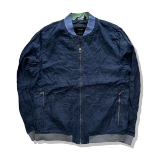 ZARA MAN Linin Bomber Jacket รอบอก 44”