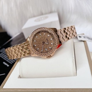 💥นาฬิกาข้อมือ รุ่นใหม่ สวยงามมาก 
💚หรูหรา ฝุดๆนะแม่ ๆ

🥳NEW Guess Spritz Rose-Gold Stainless-Steel Quartz Watch