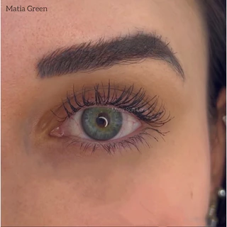 รุ่น Matia Green คอนแทคเลนส์สายฝอ (มีค่าสายตา)
