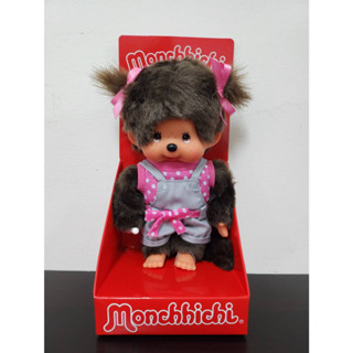 Monchhichi พร้อมส่ง Pink Polka Dot Girl 20cm