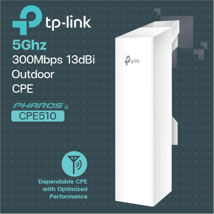 TP-LINK CPE510 5GHz 300Mbps 13dBi Outdoor CPE