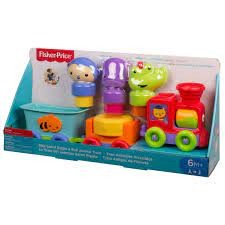 รถไฟของเล่นเสริมพัฒนาการ รุ่น DMC44 / Fisher Price Silly Safari Rattle &amp; Roll Animal Train : DMC44