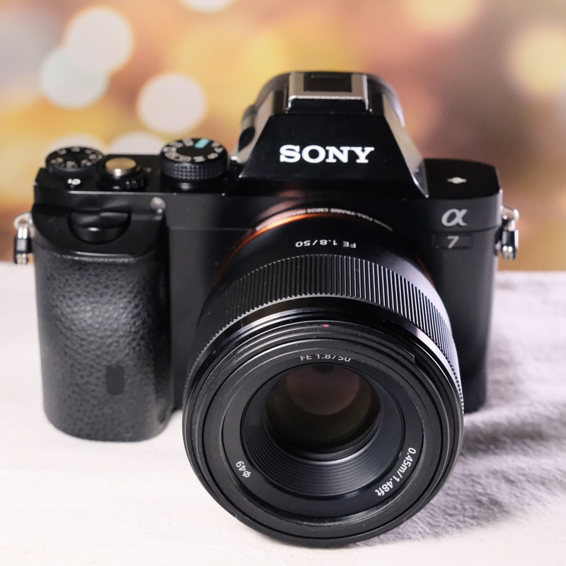 Sony A7 Mark1 + Fe 50mm f1.8 | Shopee Thailand