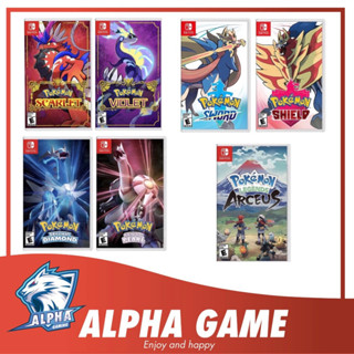 รวมเกมฮิต Nintendo Switch : Pokemon Scarlet/Violet/Sword/Shield/Diamond/Pearl/Arceus