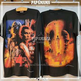 [ STRANGER THINGS ]  NETFLIXS SERIE  ss4 เสตรนเจอติงส์ เสื้อหนัง เสื้อซีรี่ส์  papamama vintage shirt