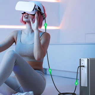 UGREEN รุ่น 90629 สายเคเบิ้ล ยาว 5m สายชาร์จ USB C Link Cable สำหรับ Quest 2 Headset VR USB C 3.2 Gen1 High Speed 5Gbps