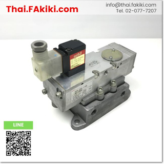 พร้อมส่ง,(D)Used*, 524-200-1104 Solenoid Valve ,โซลินอยด์วาล์ว สเปค AC100V ,AZBIL (66-005-610)