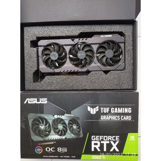 การ์ดจอมือสอง ASUS TUF GAMING GEFORCE RTX3060TI ประกันศูนย์ไทย