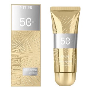 MFUPR 60g  SPF50 PA++ครีมกันแดดหน้าเงา(กล่องสีทอง) UV Sunscreen