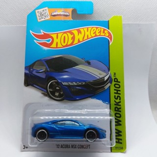 รถเหล็ก Hotwheels 12 ACURA NSX CONCEPT (ib27)