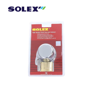 SOLEX ฝาครอบลูกบิด 2 รู พร้อมกุญแจสปริง 50 MM