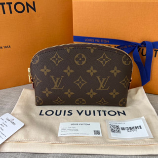 ของแท้💯 New Lv Cosmetic Pouch PM Monograme