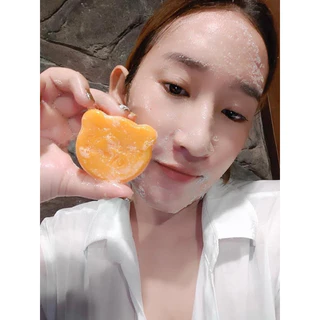สบู่แครอทวิตามินซี 2 ก้อน🧡🥕 ธิดาโมเมย์
