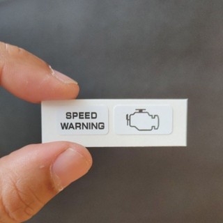 sticker speed warning เตือนเครื่องยนต์ สำหรับ มังกี้ กอลิล่า