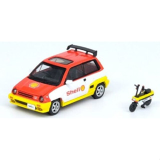 INNO MODELS 1:64 Honda City Turbo 2 "Shell", "Shell" MOTOCOMPO