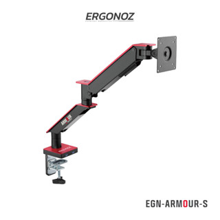 ERGONOZ ขาตั้งจอคอม แขนจับจอ ขาตั้งจอ ขาตั้งจอคอมพิวเตอร์ Monitor Arm รุ่น EGN-ARMOUR-S สำหรับหน้าจอ 17 - 35 นิ้ว