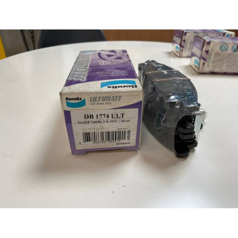 ผ้าเบรคหน้า DB1774ULT Mitsubishi Triton, Pajero Sport Bendix DB1774ULT