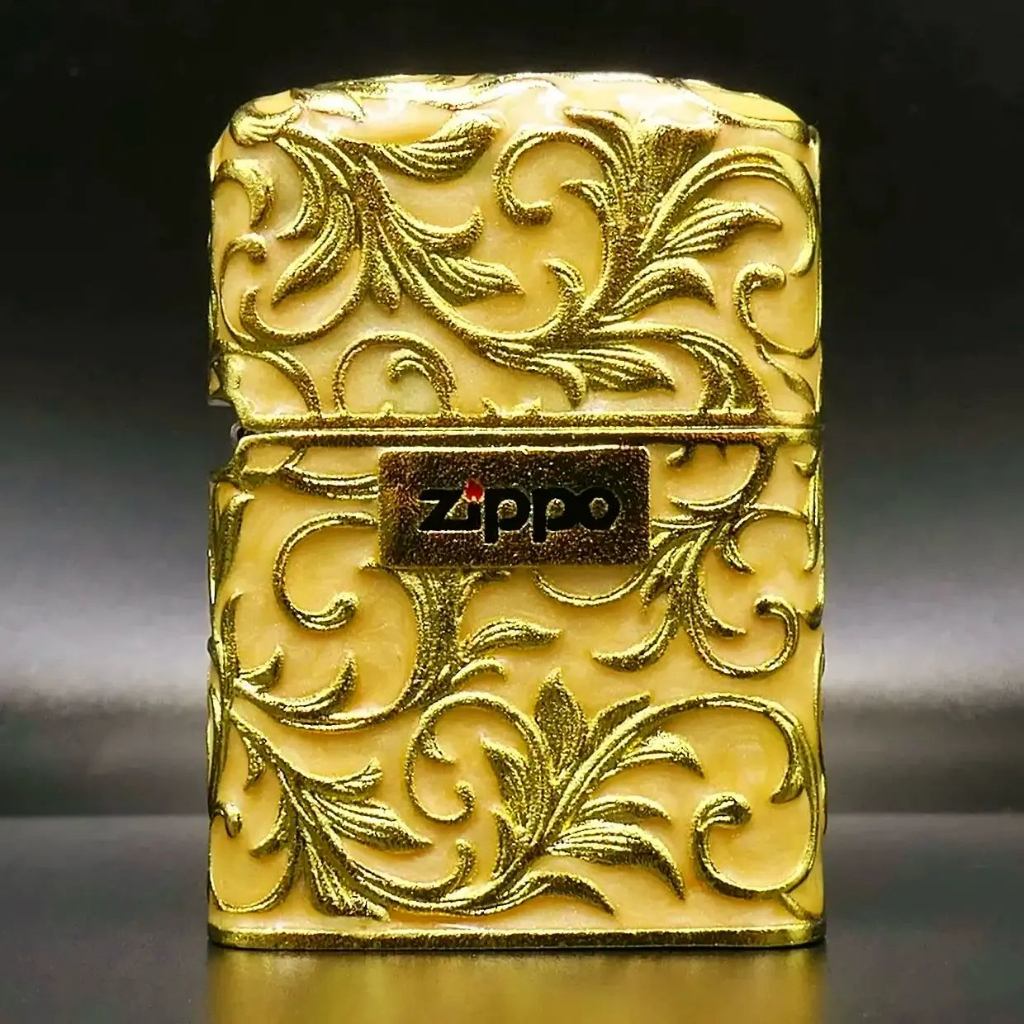 Zippo ZCN0070 Tang Grass - Noctilucent Arabesque เรืองแสง ของแท้ รับประกันตลอดชีวิต นำเข้าและจำหน่ายโดยตัวแทนจำหน
