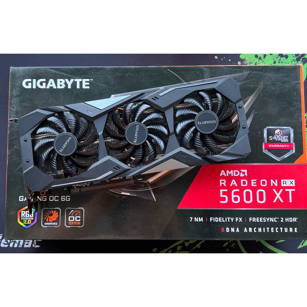 GPU AMD GIGABYTE RX5600XT 6GB