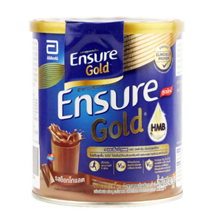 ENSURE GOLD HMB 400g. เอนชัวร์ โกลด์ รสช็อกโกแลต 400กรัม อาหาร เครื่องดื่มเพื่อสุขภาพ นมผง