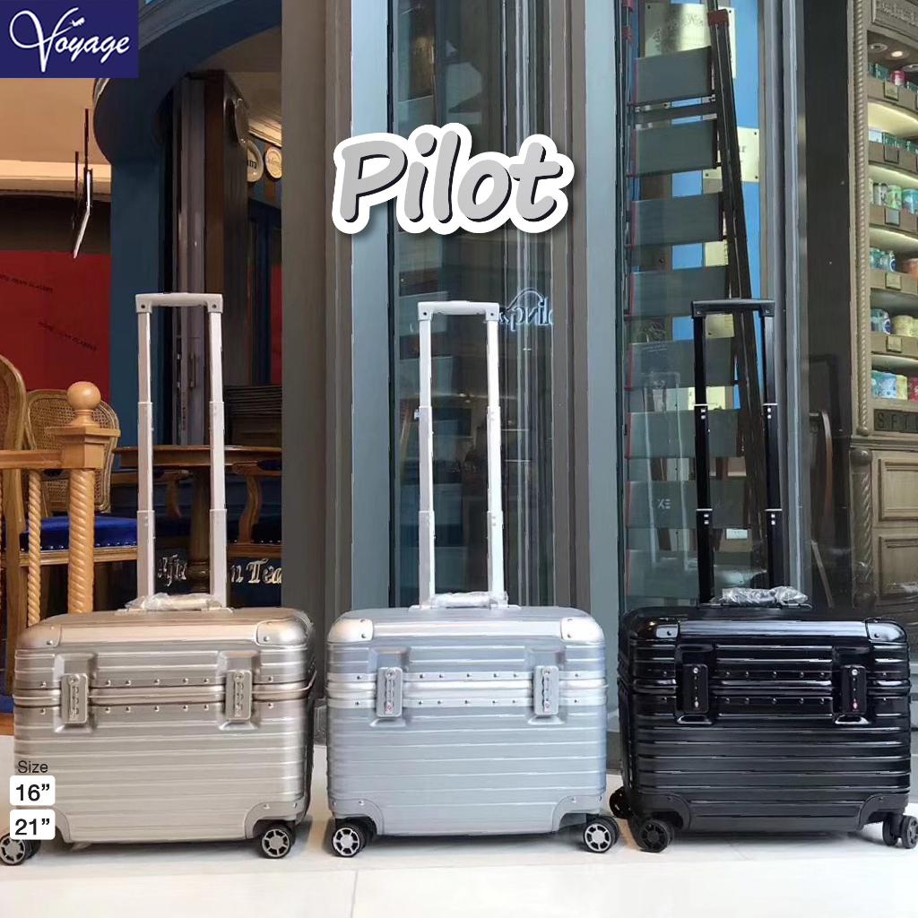 กระเป๋าเดินทาง รุ่น PILOT แฟชั่นเปิดบน แฟชั่นทรงนักบิน
