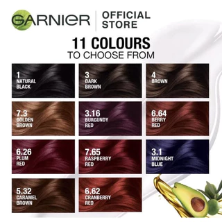 สีย้อมผมฮาลาล Garnier 🫒มีให้เลือก15 สี สีแฟชั่นสุดฮิต