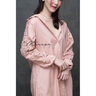 JoSePHiNe SHiRT DReSS•• งานพรีเมี่ยมแน่นอน..ตัวนี้!!  เดรสเชิ้ตทรงเรียบง่าย แต่มีความหรูหราโดดเด่น