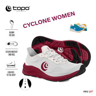 TOPO ATHLETIC ROAD CYCLONE WOMENS RUNNING SHOES  รองเท้าวิ่งผู้หญิง  รองเท้ากีฬาหญิง