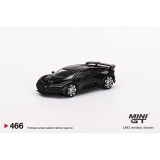 MINI GT No.466 Bugatti Centodieci Black LHD MGT00466-L