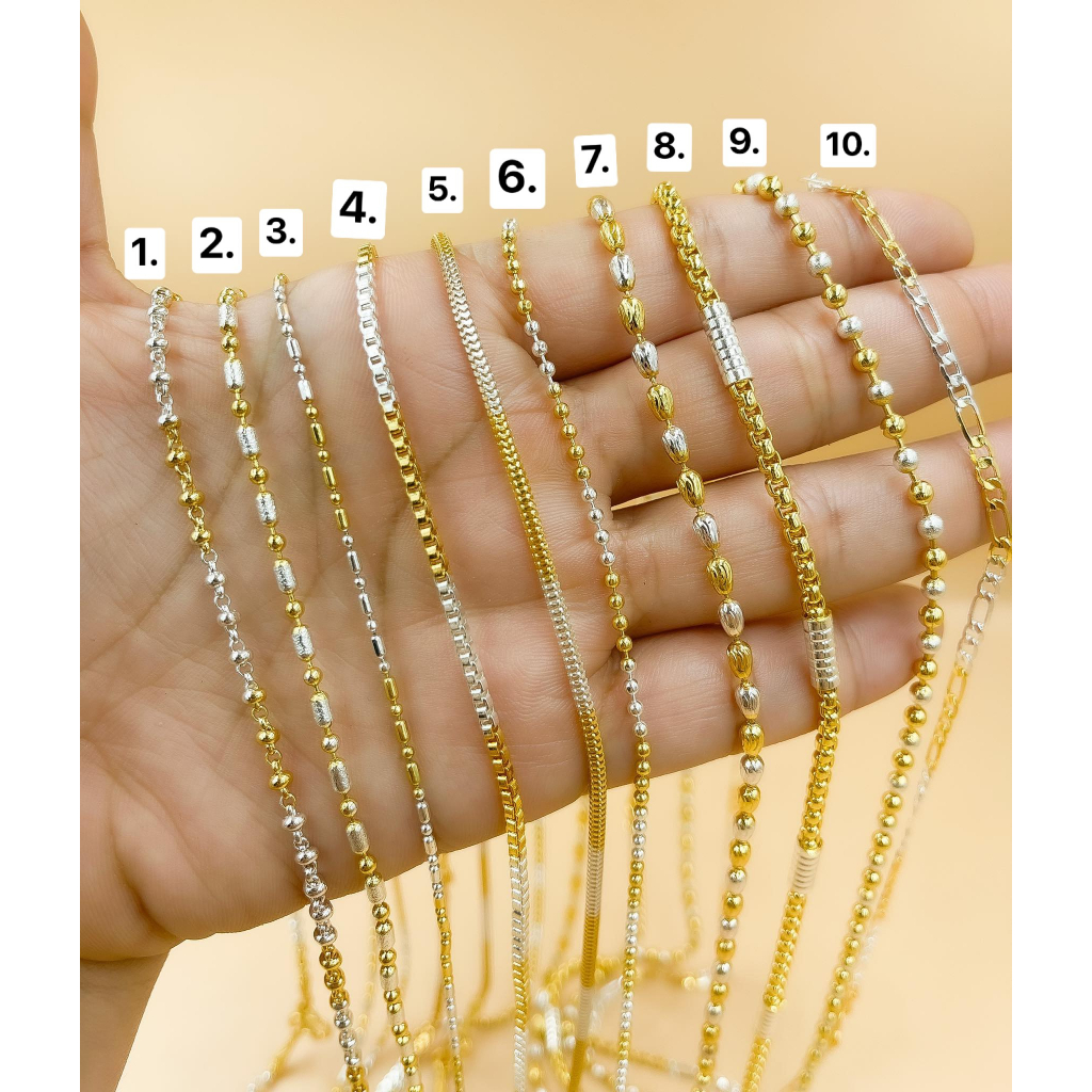 สร้อย2กษัตริย์ 20นิ้ว(งานอิตาลีแท้) สวย ใส่ทน บริการเก็บเงินปลายทางค่ะ