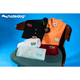 Rudedog By Hashtag เสื้อโปโล (ปรับไซส์ใหญ่ขึ้น) ทรงผู้ชาย รุ่น RUDEROCK สินค้าลิขสิทธิ์แท้