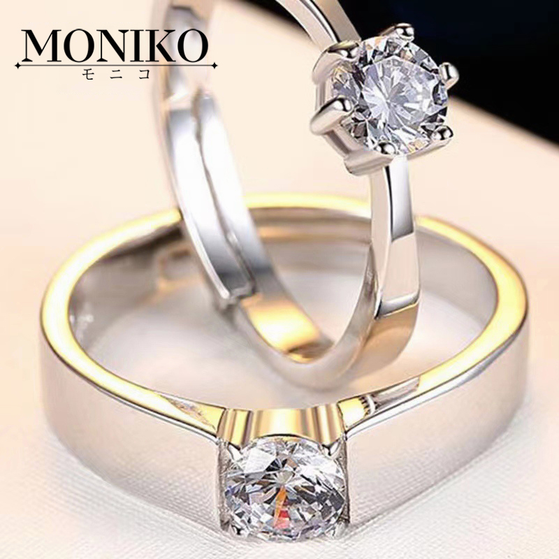 MONIKO Couple diamond ring Best gift option