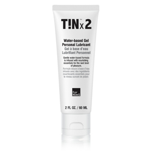 TINx2 เจลหล่อลื่น 60มล. / TINx2 ™ Water-based Gel Personal Lubricant 60ml. #เจลหล่อลื่น #เจลหล่อลื่นสูตรน้ำ #ไม่ใช่ KY