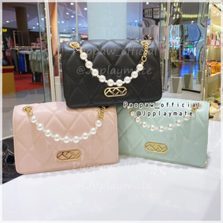 LYN กระเป๋าสะพายข้าง LYN รุ่น Sphere Crossbody Bag  :  LL23CBF006 แท้จากชอป พร้อมอุปกรณ์