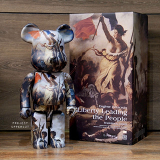 BE@RBRICK 1000% LOUVRE : Eugène Delacroix "Liberty Leading the People" [New]