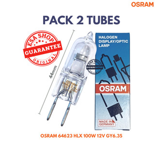 หลอดไฟแพ็ค 2 หลอดOSRAM 64623 HLX 100W 12V GY6.35