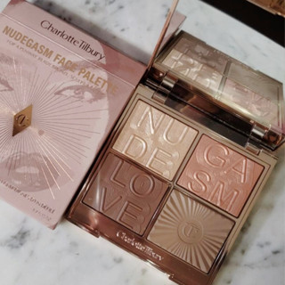 แท้ค่ะ Charlotte Tilbury Nudegasm Face Palette